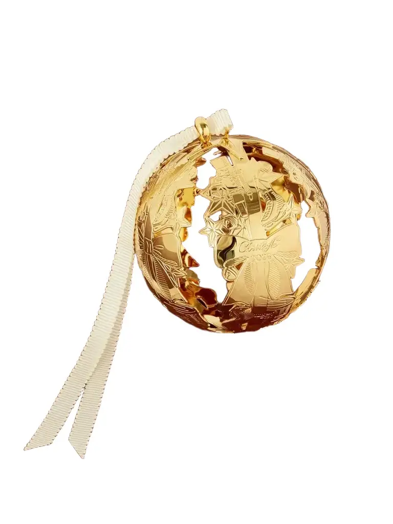 Christofle Sous Le Sapin Gold-tone Christmas Ornament