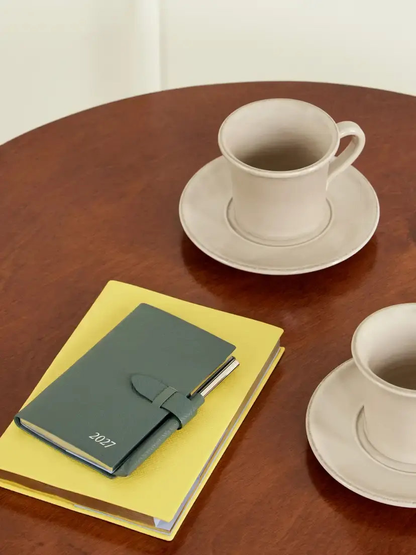 Smythson Pastegrain Leather Weekly Diary | Thumbnail 2 Smythson Pastegrain Leather Weekly Diary | Thumbnail 2