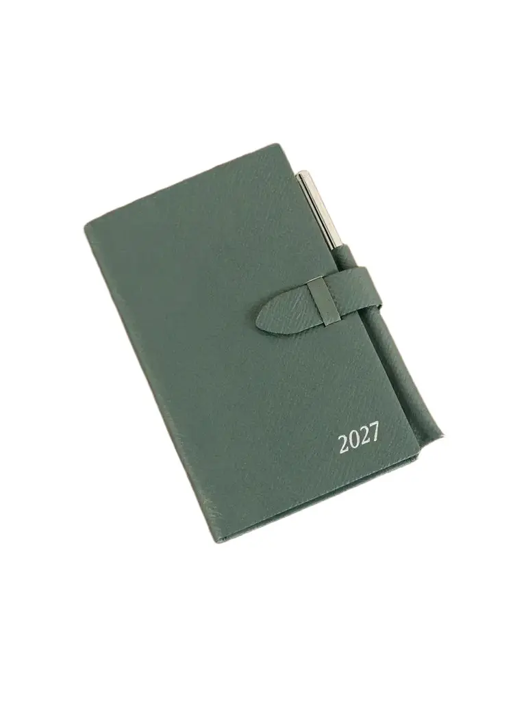 Smythson Pastegrain Leather Weekly Diary