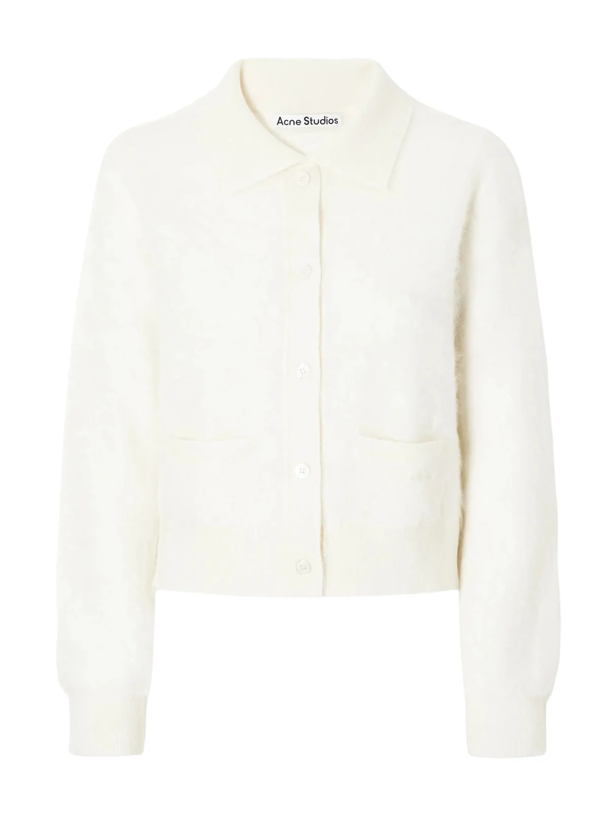 Brushed Cashmere Cardigan