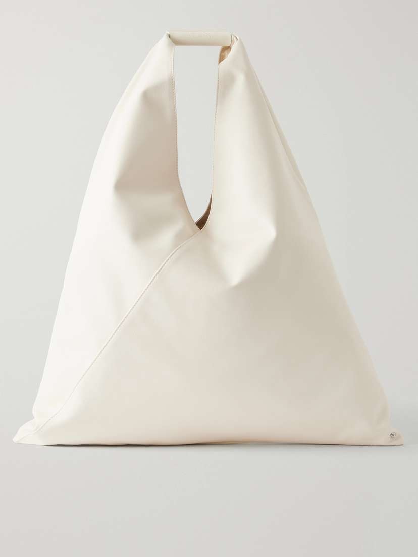 MM6 MAISON MARGIELA Japanese Leather-trimmed Vegan Material Tote