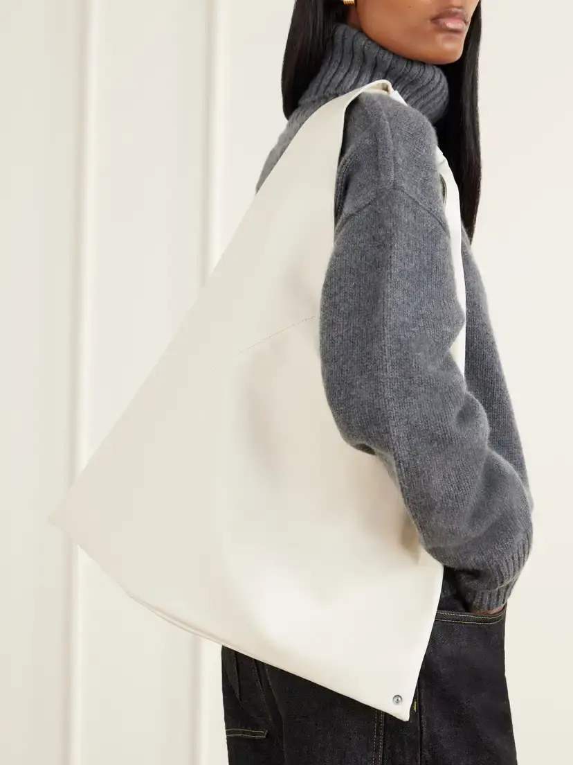 MM6 MAISON MARGIELA Japanese Leather-trimmed Vegan Material Tote | Thumbnail 2