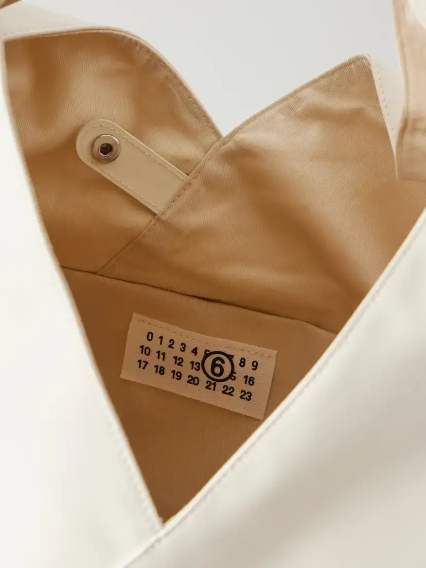 MM6 MAISON MARGIELA Japanese Leather-trimmed Vegan Material Tote | Thumbnail 6