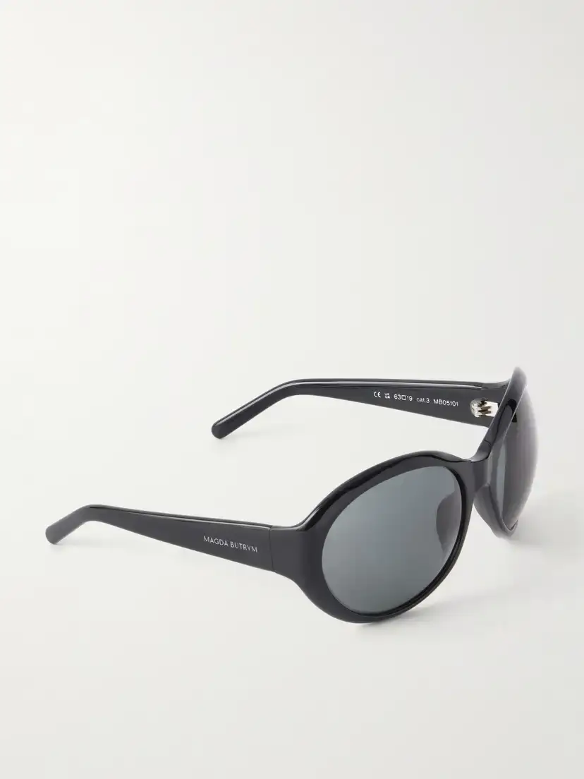 Magda Butrym Round-frame Acetate Sunglasses | Thumbnail 3 Magda Butrym Round-frame Acetate Sunglasses | Thumbnail 3