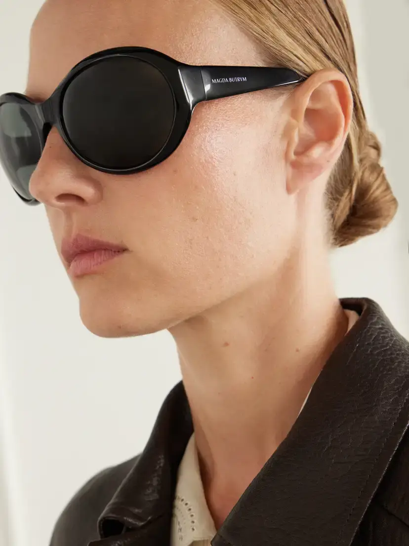 Magda Butrym Round-frame Acetate Sunglasses | Thumbnail 5 Magda Butrym Round-frame Acetate Sunglasses | Thumbnail 5