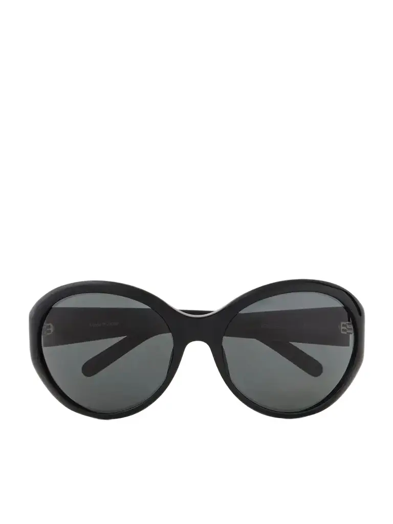 Round-frame Acetate Sunglasses