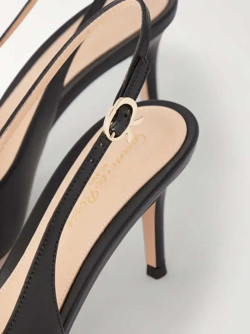 Gianvito Rossi 70 Leather Slingback Sandals | Thumbnail 5 Gianvito Rossi 70 Leather Slingback Sandals | Thumbnail 5