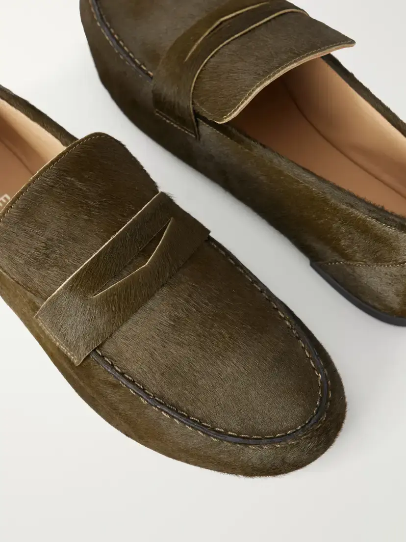 Jamie Haller The Penny Calf Hair Loafers | Thumbnail 5 Jamie Haller The Penny Calf Hair Loafers | Thumbnail 5
