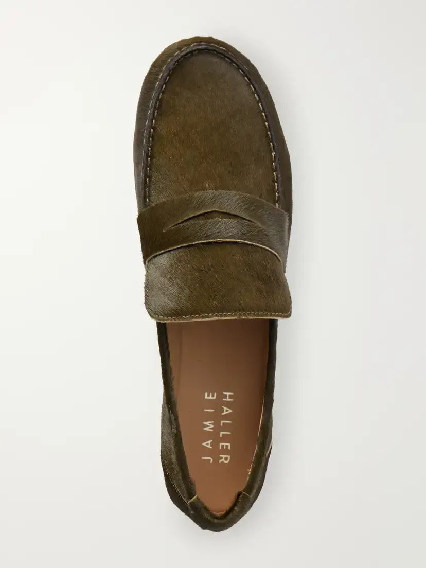 Jamie Haller The Penny Calf Hair Loafers | Thumbnail 6 Jamie Haller The Penny Calf Hair Loafers | Thumbnail 6