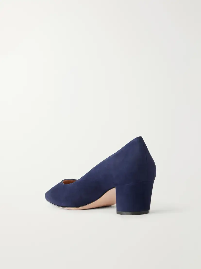 Gianvito Rossi New Piper 45 Suede Pumps | Thumbnail 3