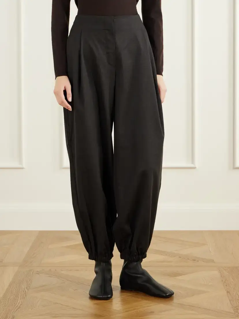 Max Mara Pergola Wool-blend Tapered Pants | Thumbnail 3 Max Mara Pergola Wool-blend Tapered Pants | Thumbnail 3