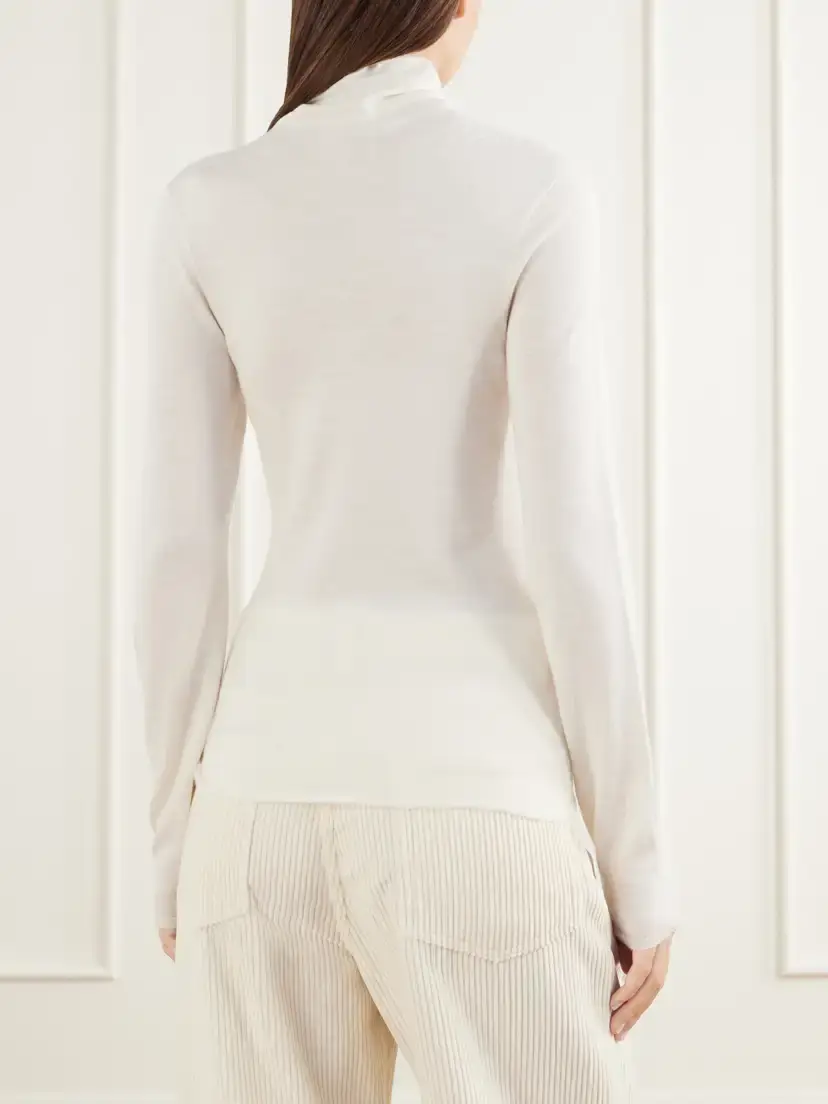 Almada Farra Cashmere Turtleneck Sweater | Thumbnail 4 Almada Farra Cashmere Turtleneck Sweater | Thumbnail 4