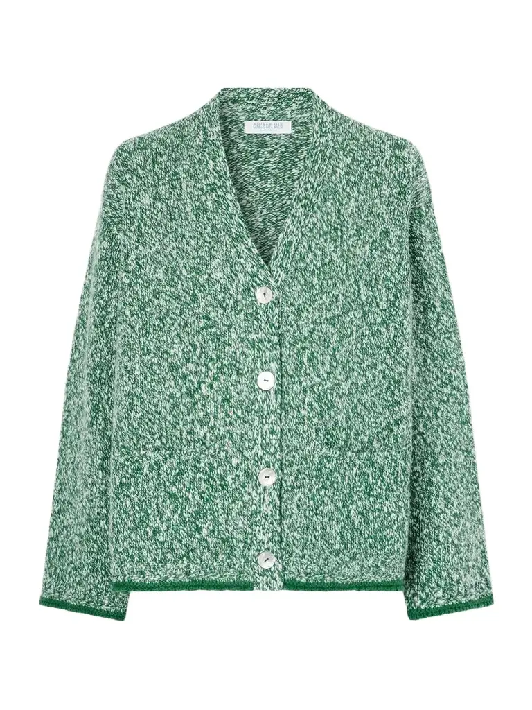 Calle Del Mar Marled Cashmere Cardigan