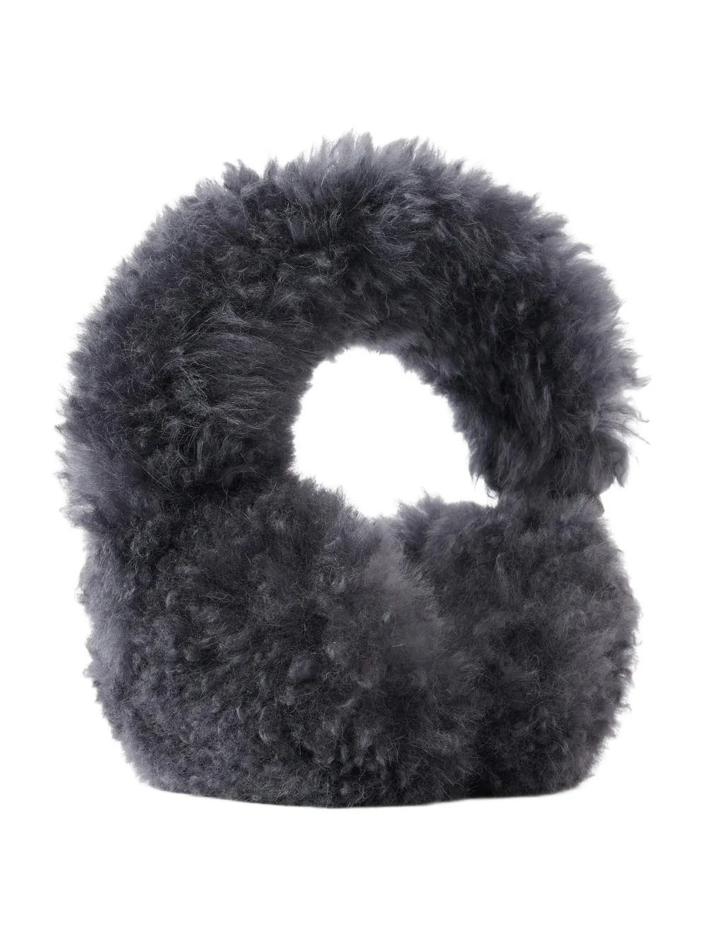 Wool-trimmed Shearling Earmuffs Wool-trimmed Shearling Earmuffs