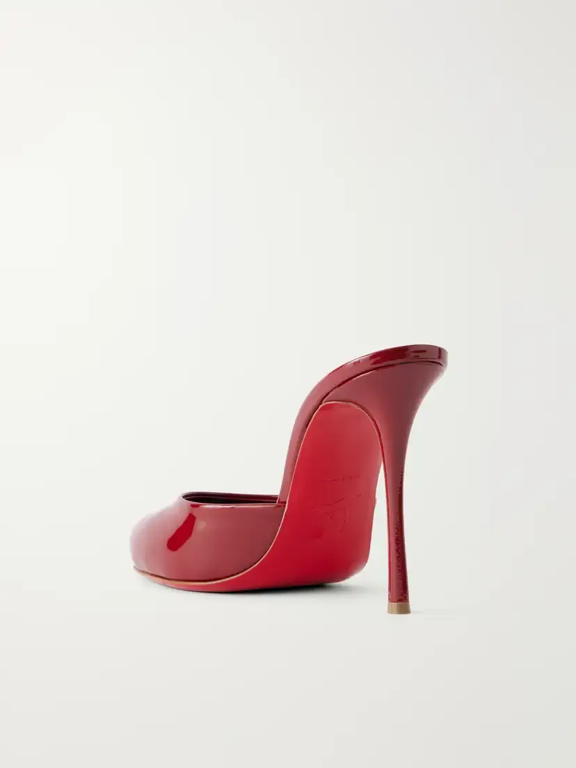 Christian Louboutin Dolly 100 Patent-leather Pumps | Thumbnail 3