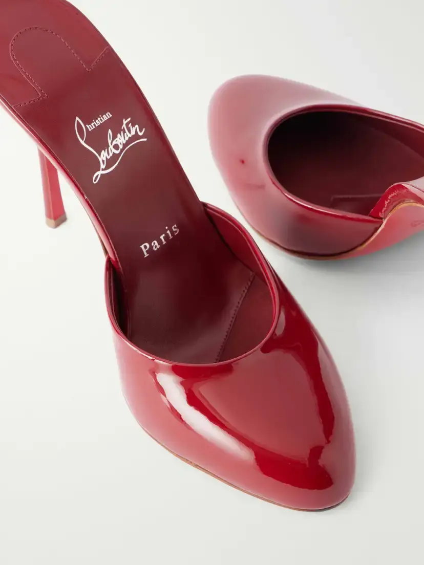 Christian Louboutin Dolly 100 Patent-leather Pumps | Thumbnail 5