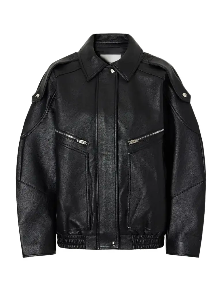 Hudson Glossed Biker Jacket Hudson Glossed Biker Jacket
