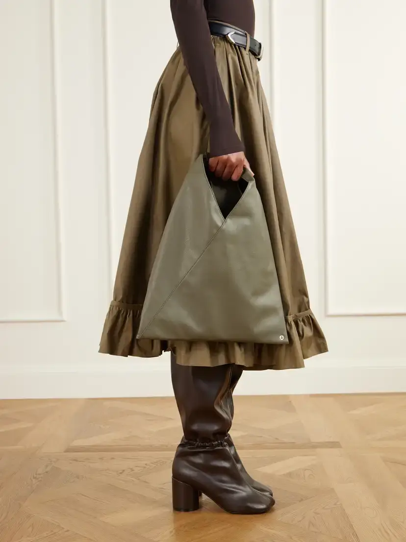 MM6 MAISON MARGIELA Japanese Leather-trimmed Vegan Material Tote | Thumbnail 2