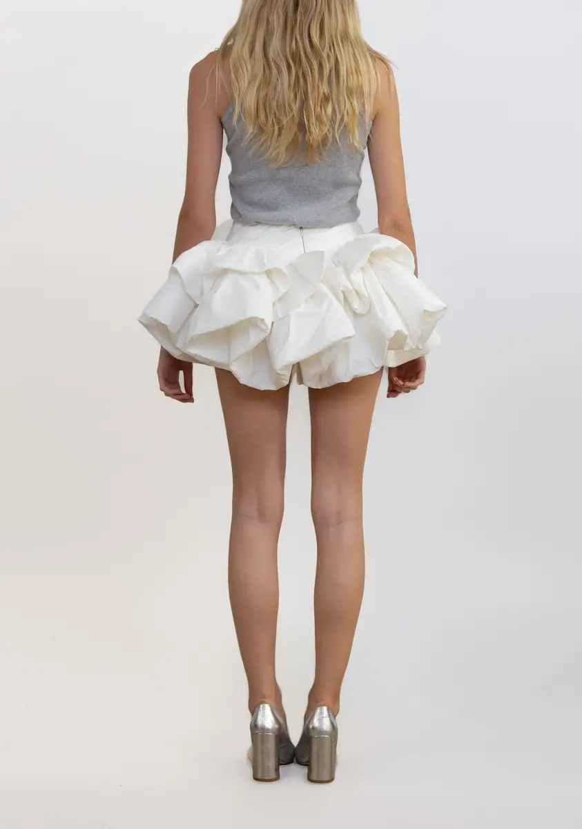 Aknvas The tutu skirt in white taffeta | Thumbnail 3 Aknvas The tutu skirt in white taffeta | Thumbnail 3