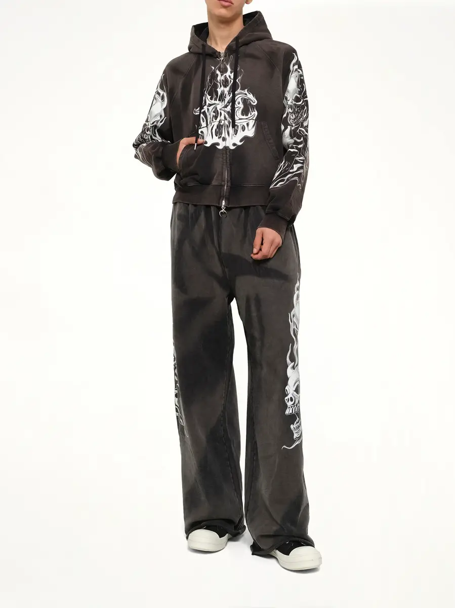 THUG CLUB Six Riding Skull Zip-up Hoodie | Thumbnail 4 THUG CLUB Six Riding Skull Zip-up Hoodie | Thumbnail 4