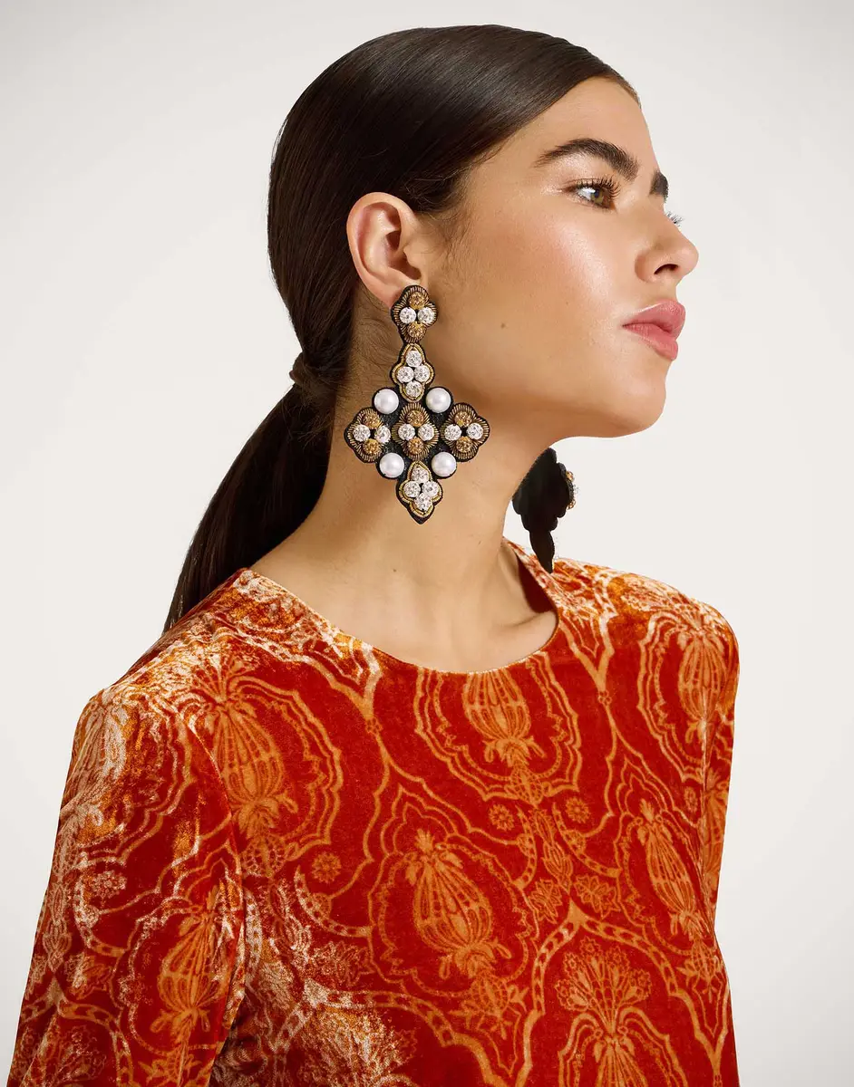 La Double J Long Sleeve Swing Dress | Thumbnail 4 La Double J Long Sleeve Swing Dress | Thumbnail 4
