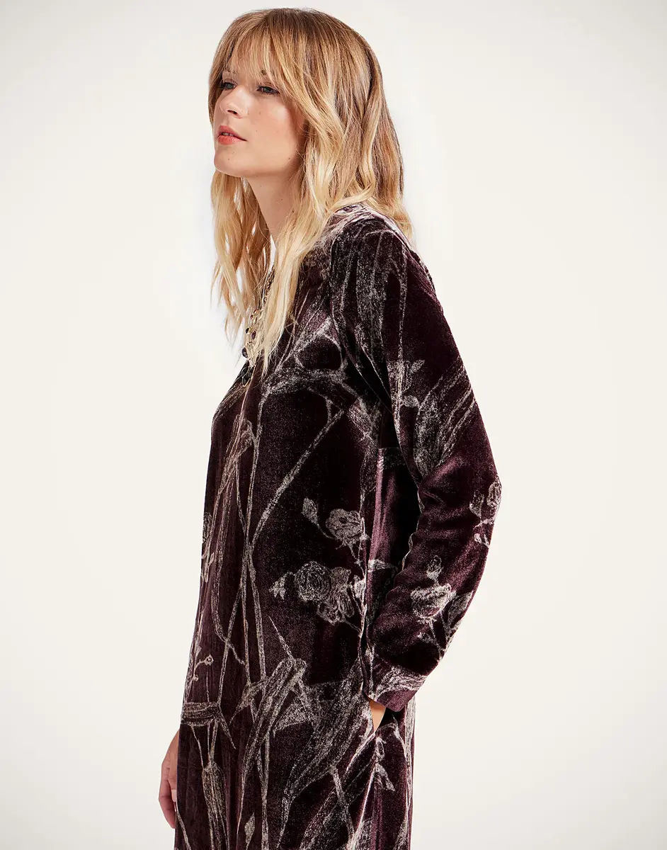 La Double J Long Sleeve Swing Dress | Thumbnail 3 La Double J Long Sleeve Swing Dress | Thumbnail 3