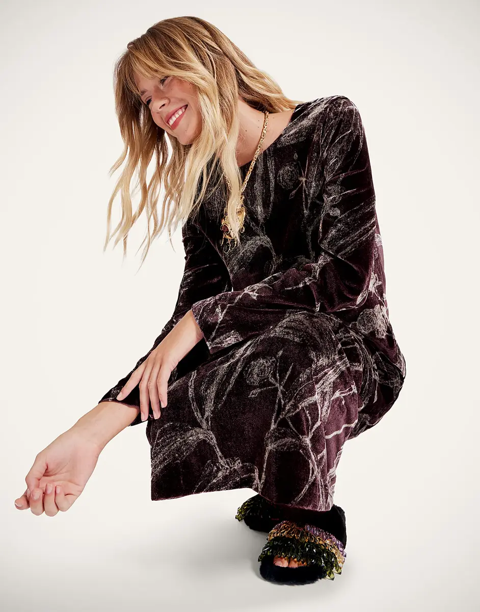 La Double J Long Sleeve Swing Dress | Thumbnail 4 La Double J Long Sleeve Swing Dress | Thumbnail 4