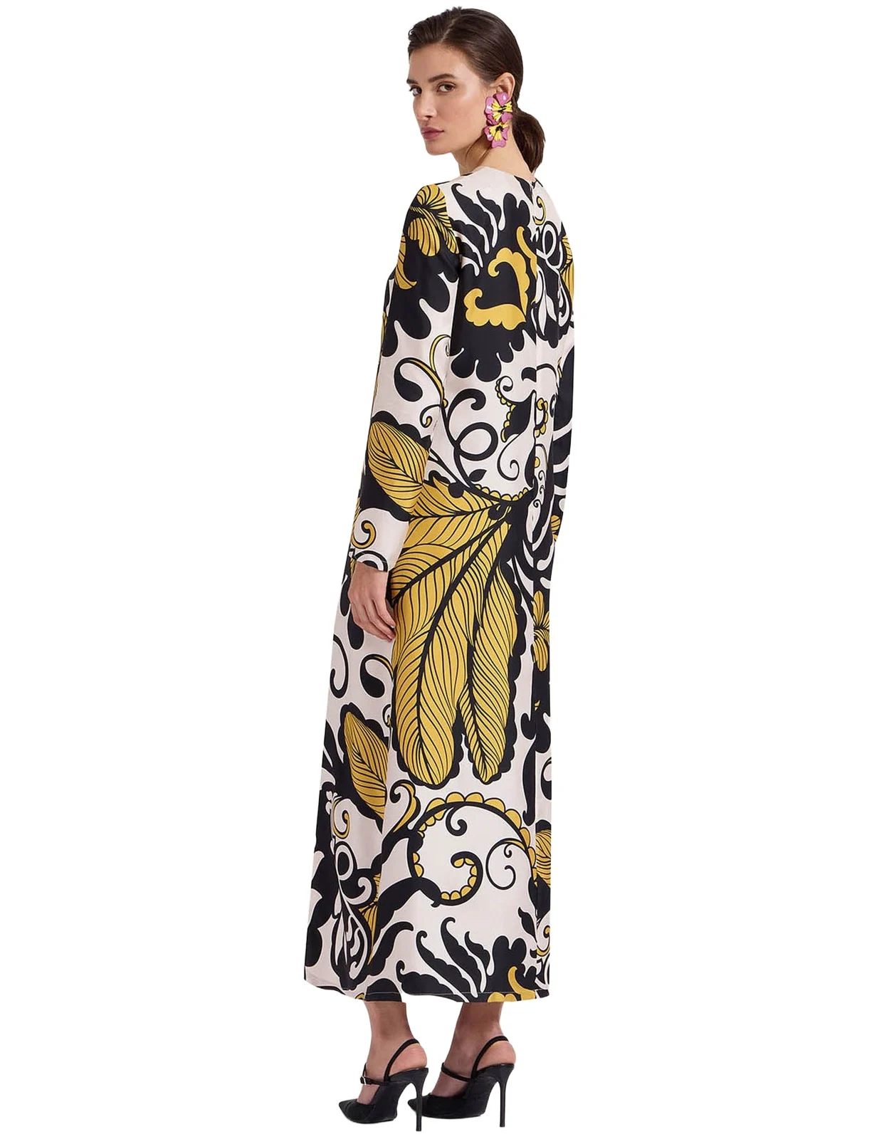 Long Sleeve Swing Dress