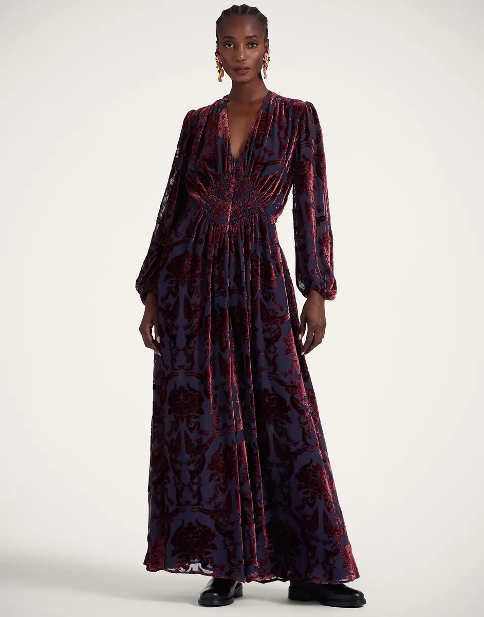 La Double J Long Camerino Dress | Thumbnail 3 La Double J Long Camerino Dress | Thumbnail 3