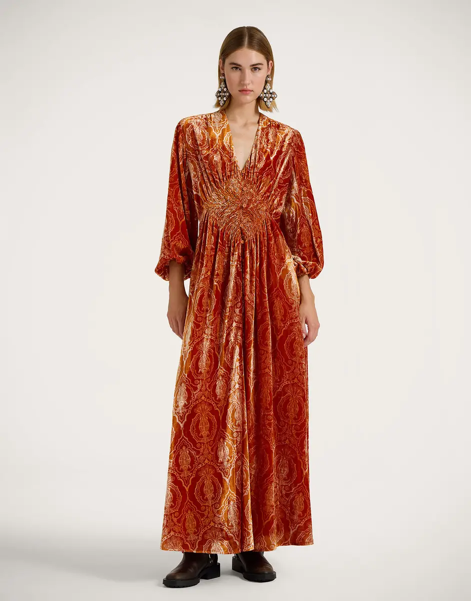 La Double J Long Camerino Dress | Thumbnail 4 La Double J Long Camerino Dress | Thumbnail 4