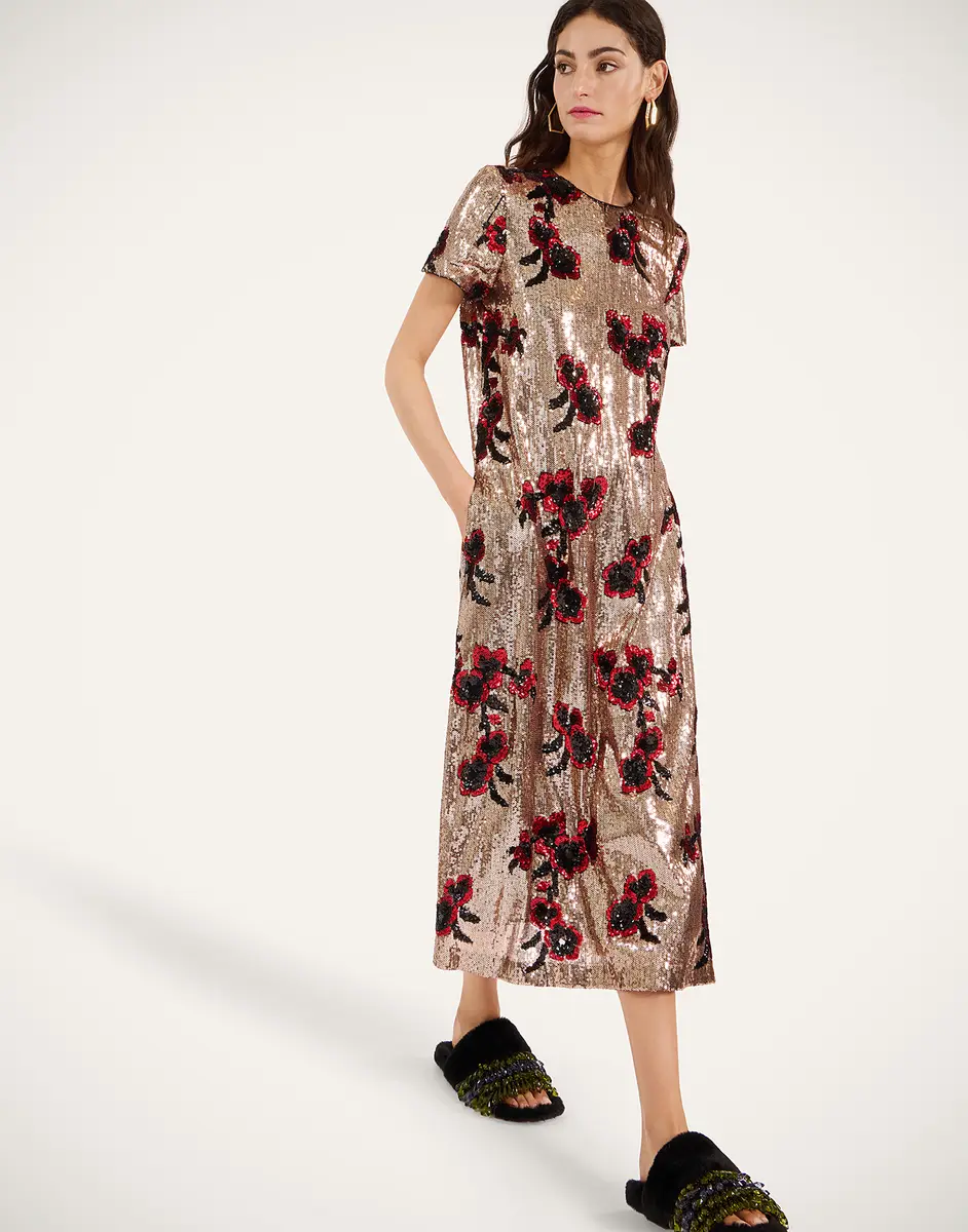 La Double J Super Midi Swing Dress | Thumbnail 3