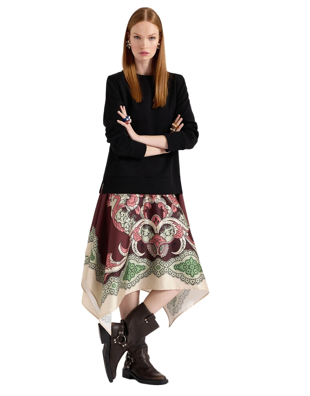 Sporty Foulard Dress