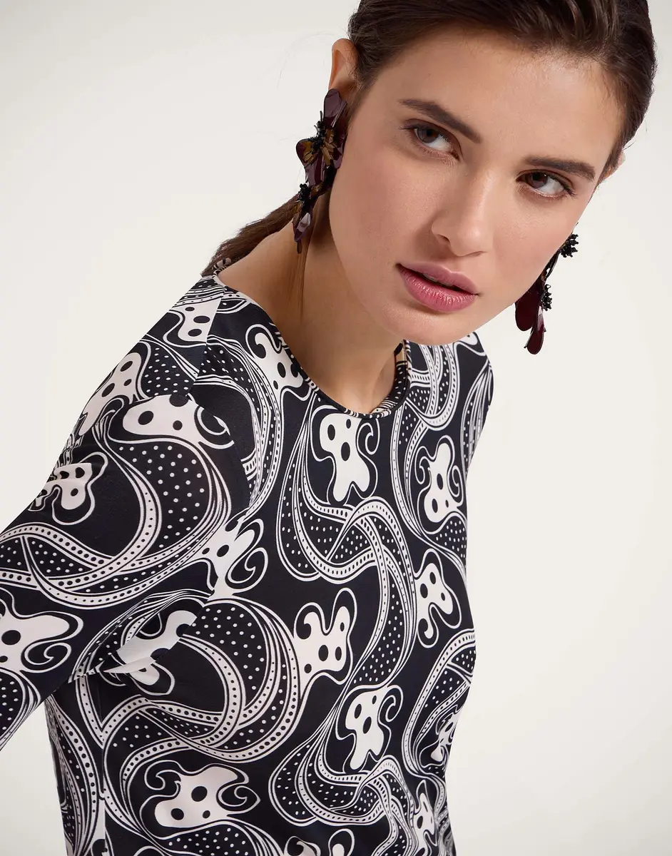 La Double J Long Sleeve Swing Dress | Thumbnail 4 La Double J Long Sleeve Swing Dress | Thumbnail 4