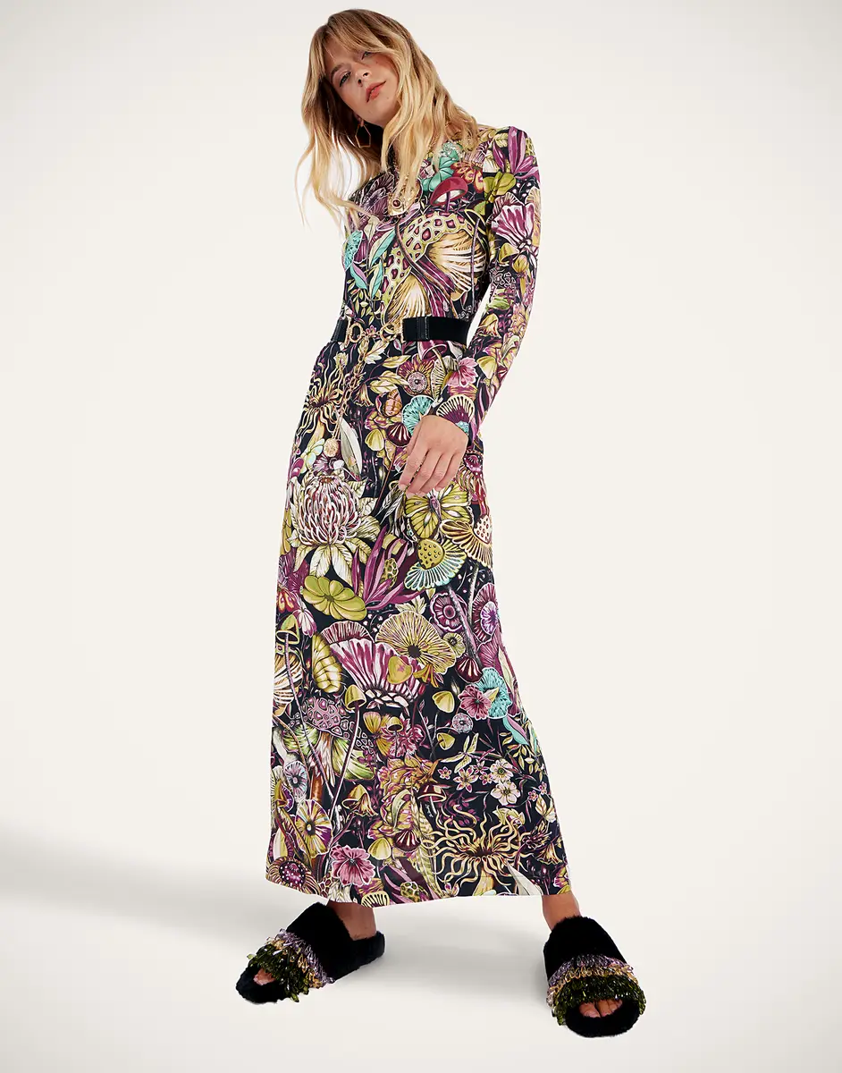 La Double J Long Sleeve Swing Dress | Thumbnail 3 La Double J Long Sleeve Swing Dress | Thumbnail 3