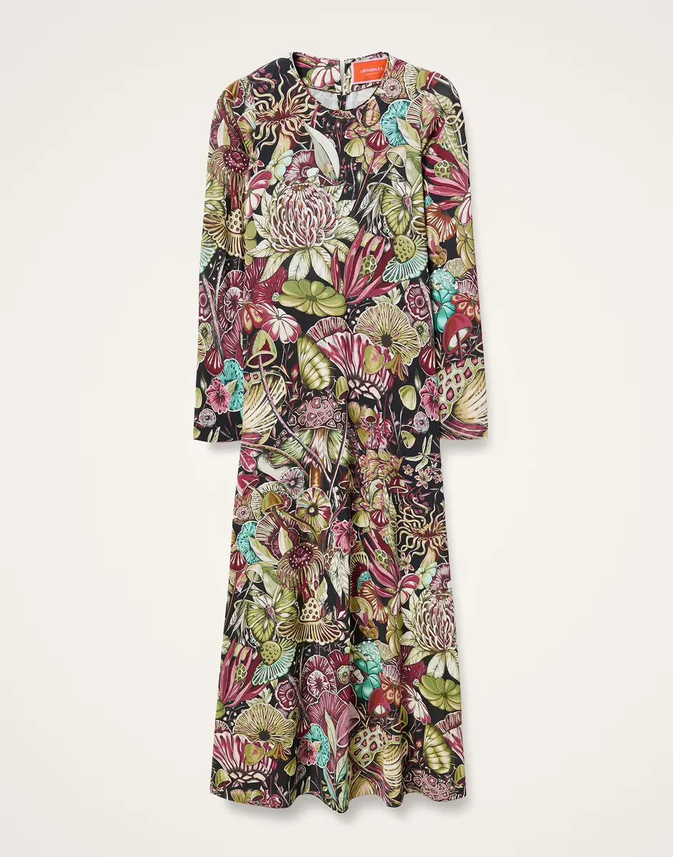 La Double J Long Sleeve Swing Dress | Thumbnail 4 La Double J Long Sleeve Swing Dress | Thumbnail 4