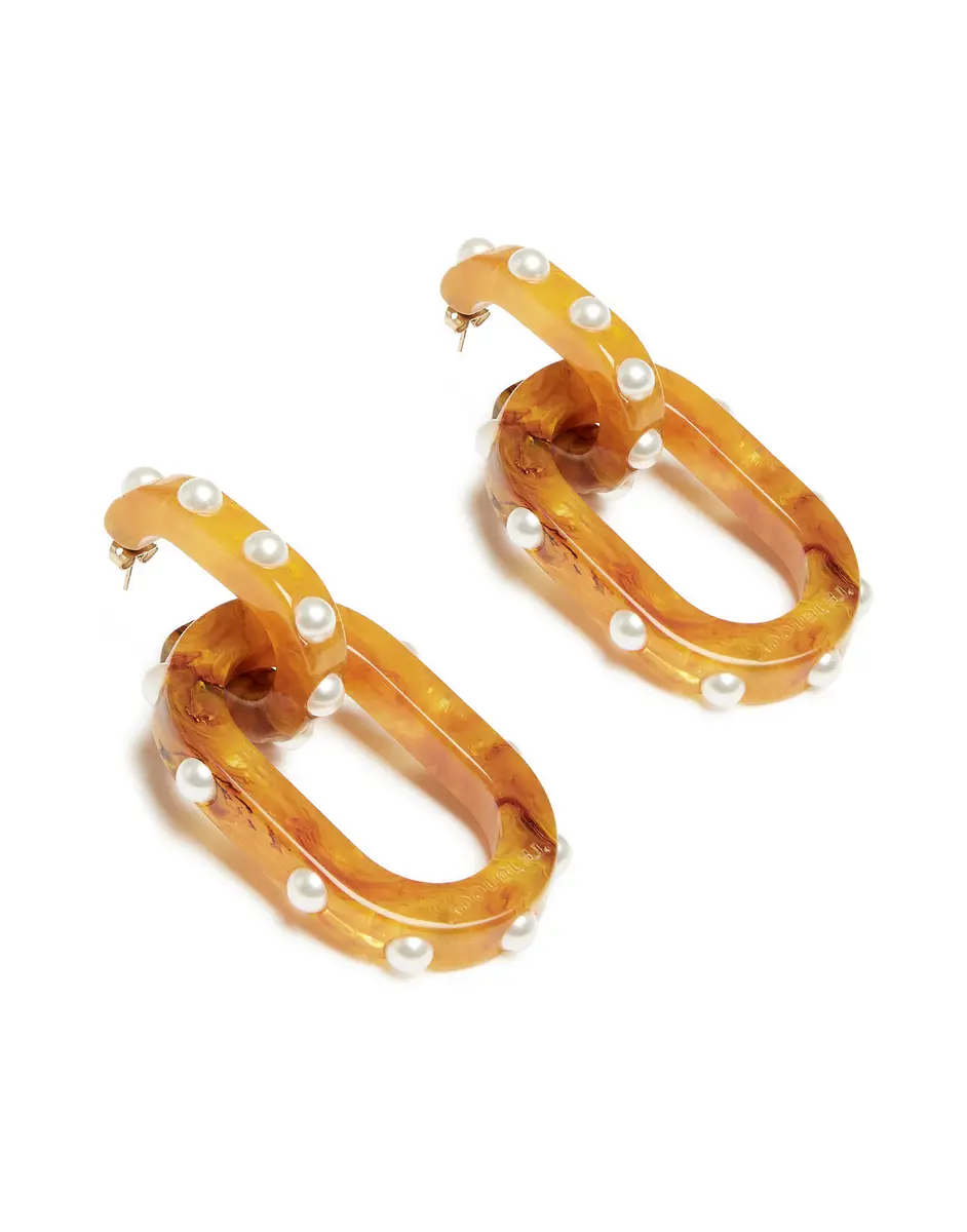 La Double J Nefertiti Double Earrings | Thumbnail 2 La Double J Nefertiti Double Earrings | Thumbnail 2