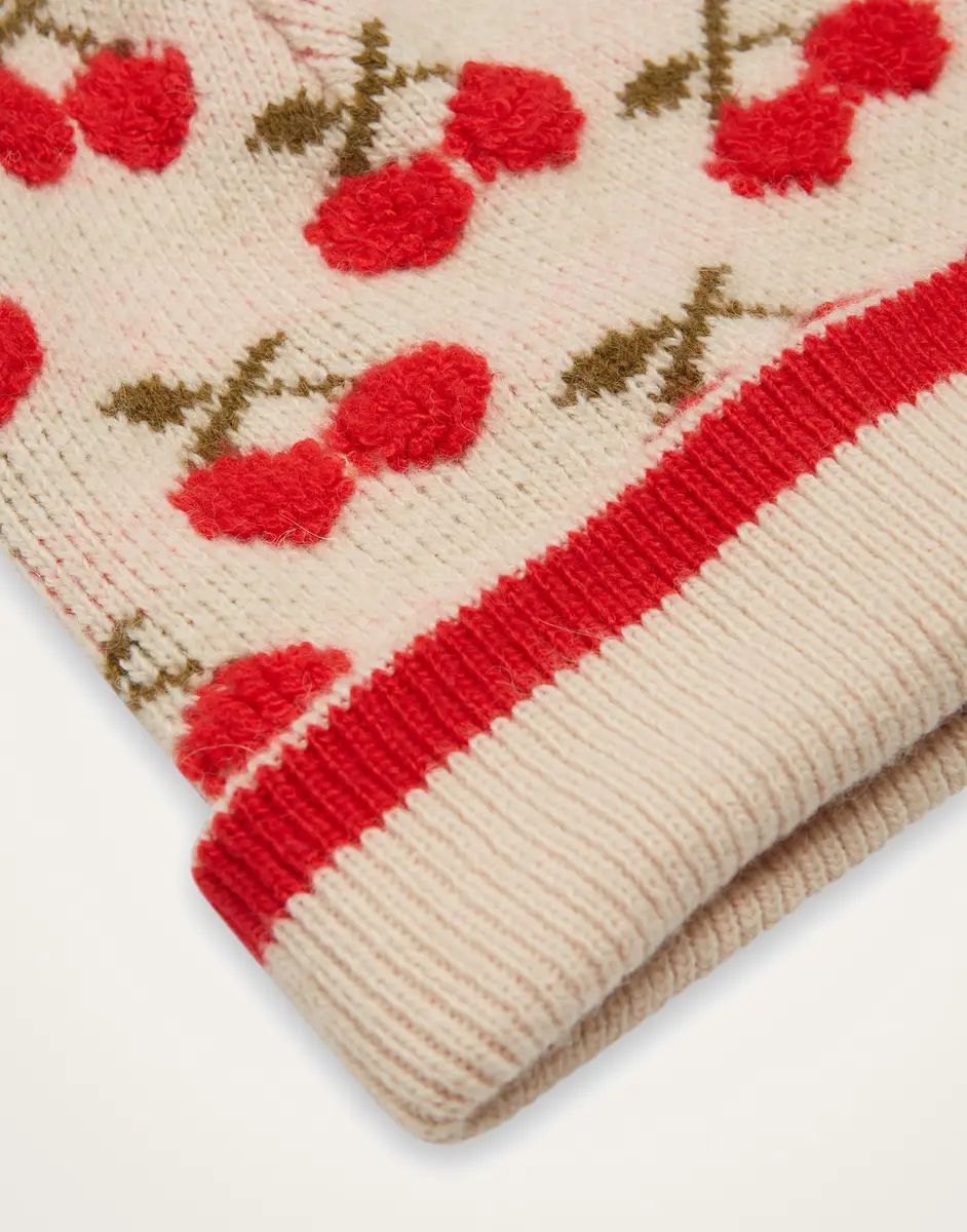 La Double J Cherry Beanie | Thumbnail 2 La Double J Cherry Beanie | Thumbnail 2