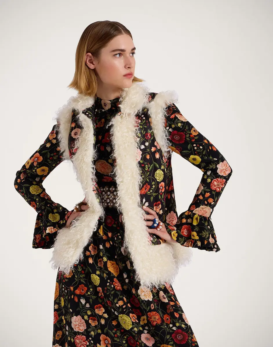 La Double J Sleeveless Folk Jacket | Thumbnail 4 La Double J Sleeveless Folk Jacket | Thumbnail 4
