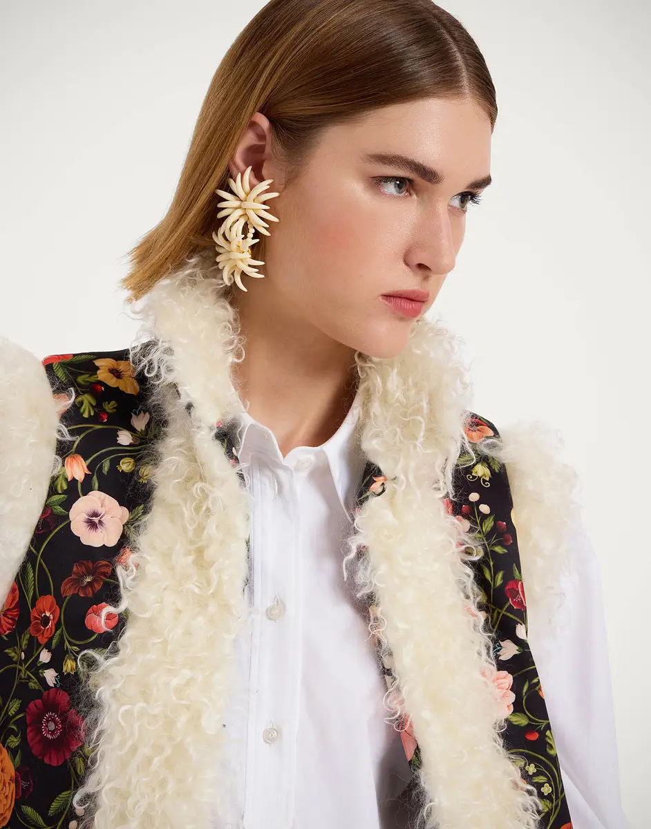 La Double J Sleeveless Folk Jacket | Thumbnail 5 La Double J Sleeveless Folk Jacket | Thumbnail 5