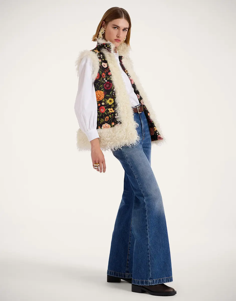 La Double J Sleeveless Folk Jacket | Thumbnail 6 La Double J Sleeveless Folk Jacket | Thumbnail 6