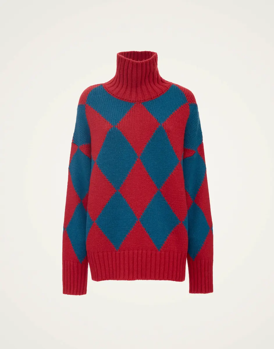La Double J Argyle Sweater | Thumbnail 6 La Double J Argyle Sweater | Thumbnail 6