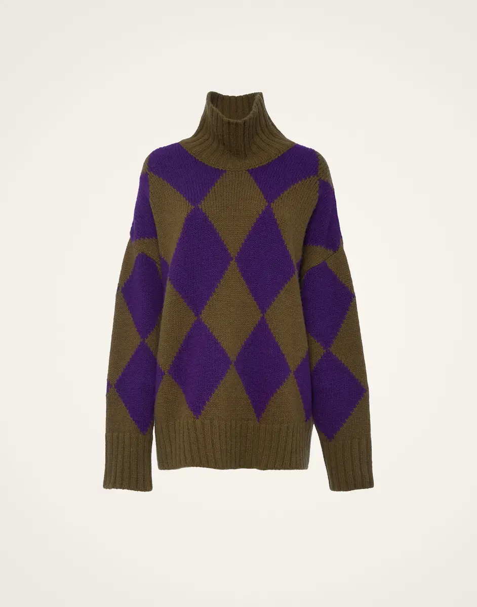 La Double J Argyle Sweater | Thumbnail 6 La Double J Argyle Sweater | Thumbnail 6