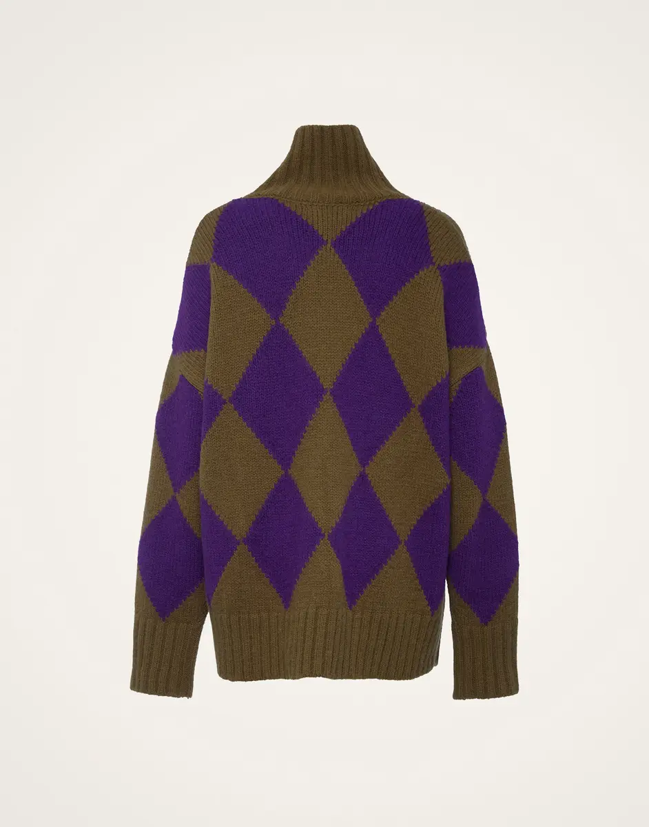 La Double J Argyle Sweater | Thumbnail 7 La Double J Argyle Sweater | Thumbnail 7