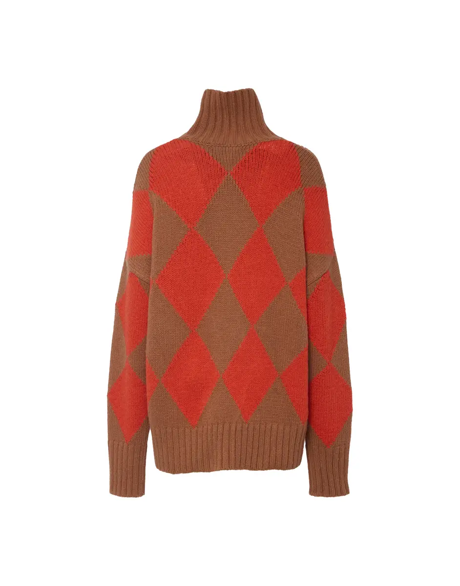 La Double J Argyle Sweater | Thumbnail 6 La Double J Argyle Sweater | Thumbnail 6
