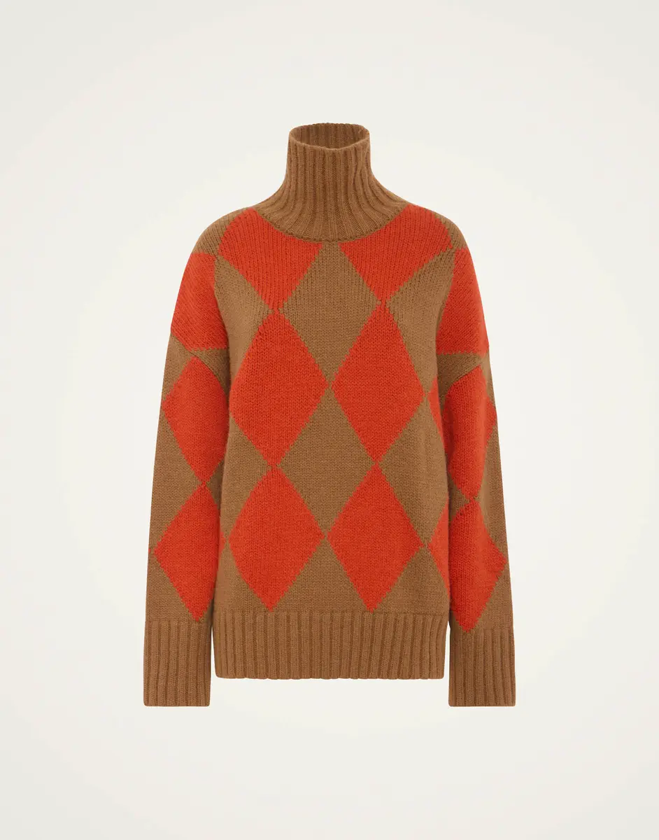 La Double J Argyle Sweater | Thumbnail 7 La Double J Argyle Sweater | Thumbnail 7