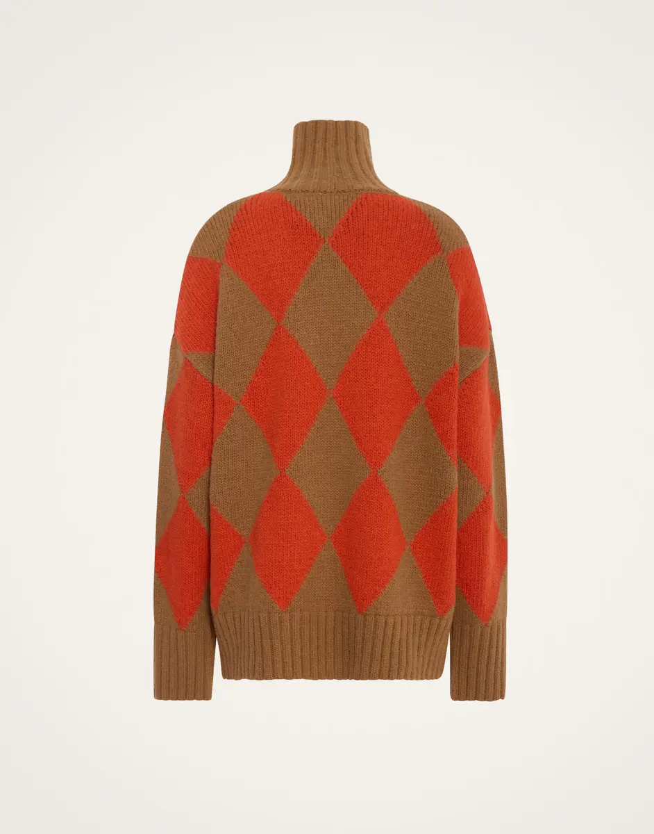 La Double J Argyle Sweater | Thumbnail 8 La Double J Argyle Sweater | Thumbnail 8