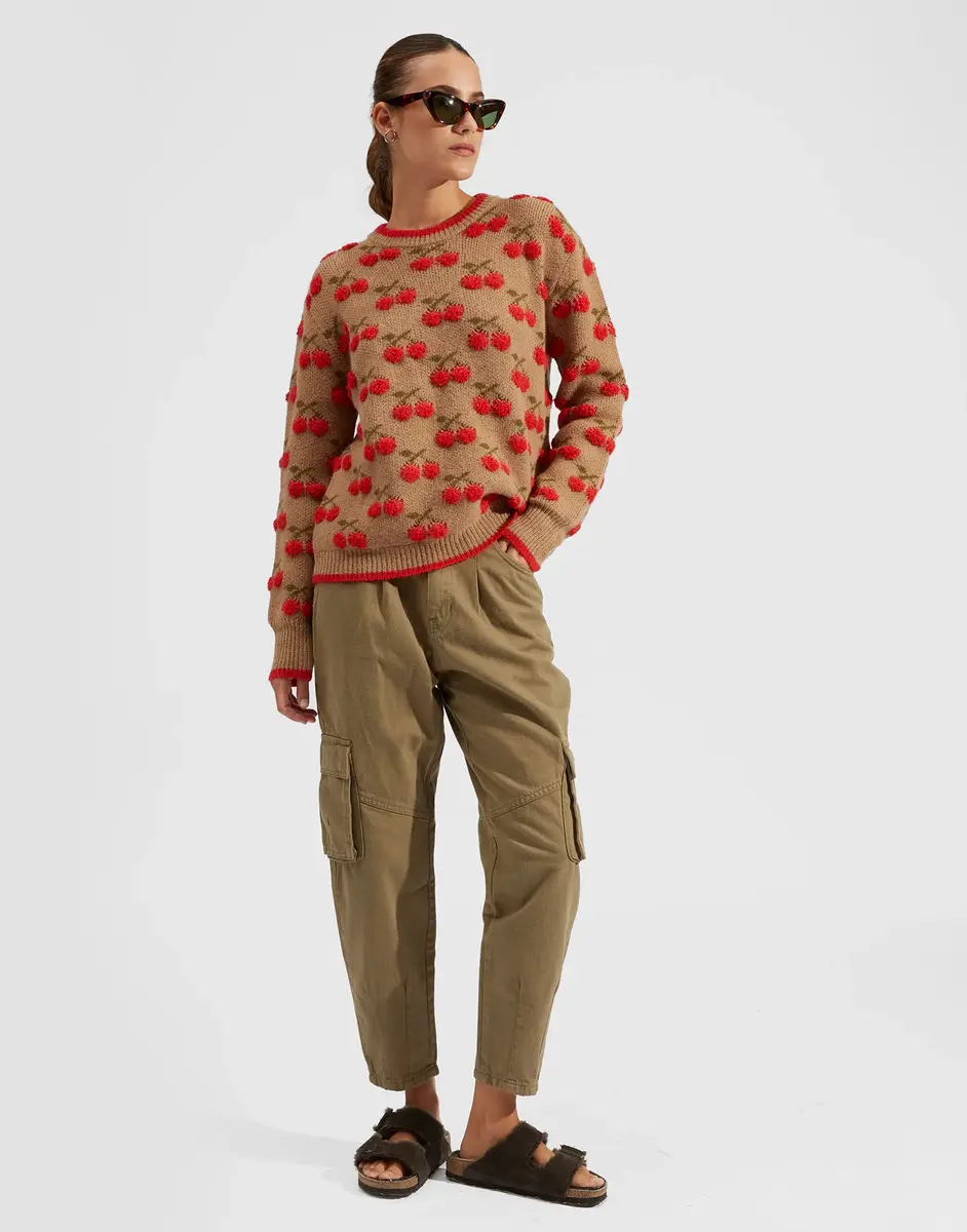 La Double J Cherry Sweater | Thumbnail 4 La Double J Cherry Sweater | Thumbnail 4