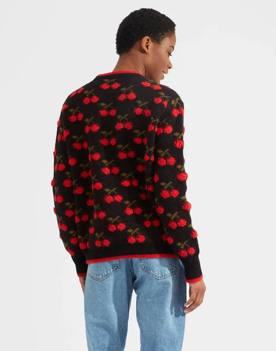 La Double J Cherry Sweater | Thumbnail 2 La Double J Cherry Sweater | Thumbnail 2
