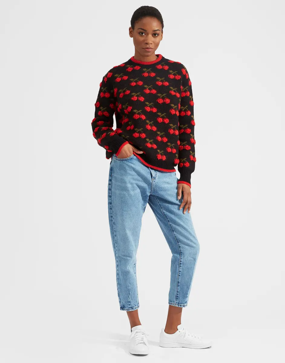 La Double J Cherry Sweater | Thumbnail 5 La Double J Cherry Sweater | Thumbnail 5