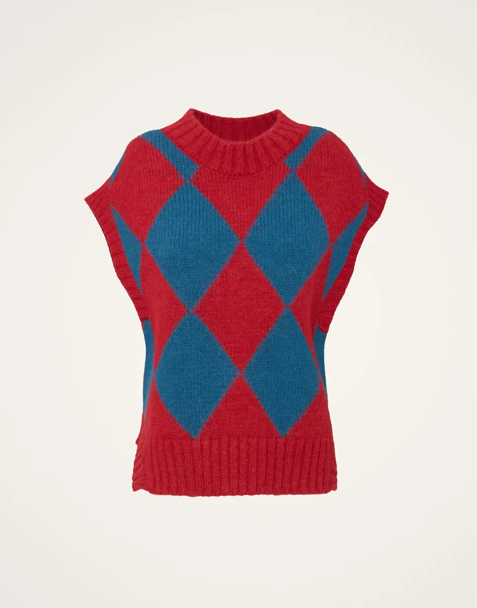 La Double J Argyle Gilet | Thumbnail 4 La Double J Argyle Gilet | Thumbnail 4